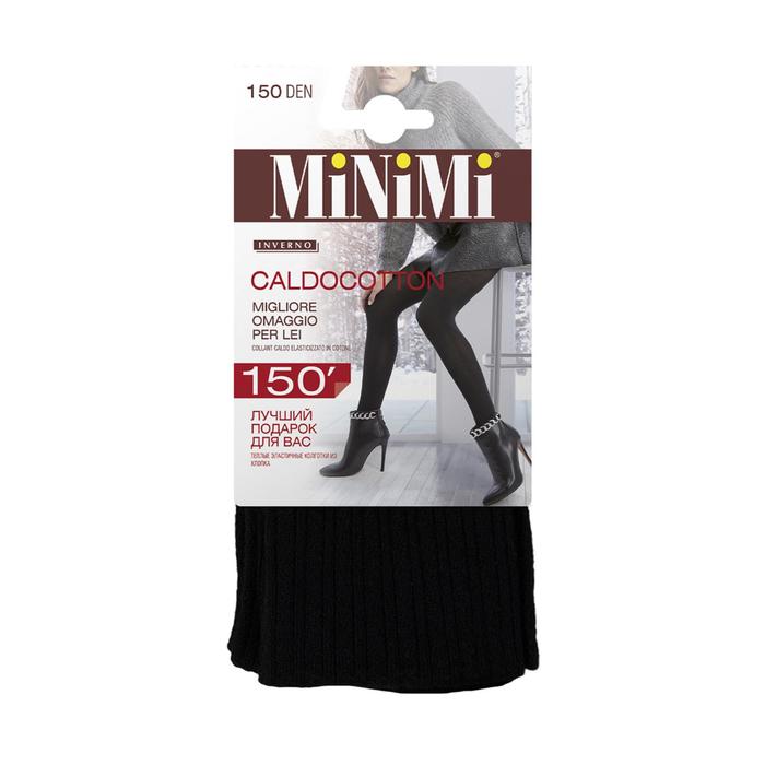 Колготки женские MiNiMi Caldocotton, 150 den, размер 3, цвет nero
Колготки женские MiNiMi Caldocotton, 150 den, размер 3, цвет nero
