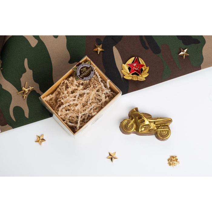 Шоколадная фигурка «Мотоцикл», 55 г
Шоколадная фигурка «Мотоцикл», 55 г