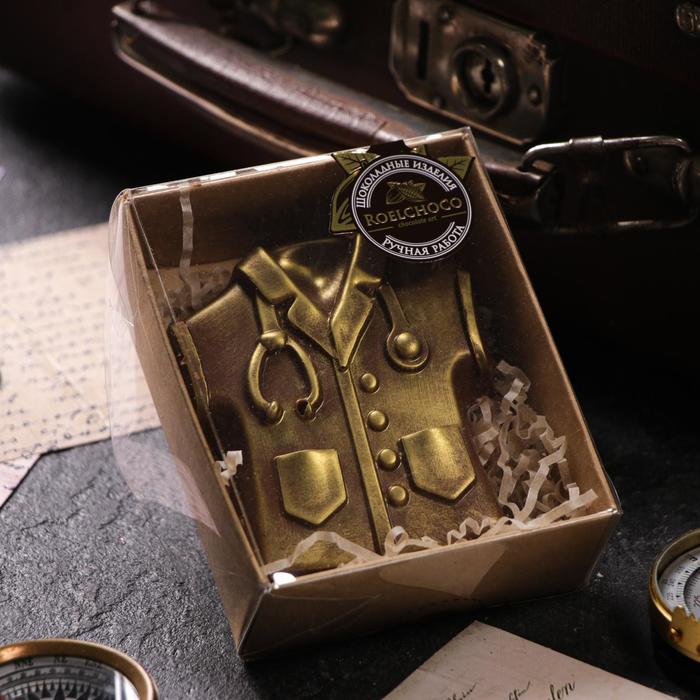 Шоколадная фигурка, Медицинский халат, 80 г
Шоколадная фигурка, Медицинский халат, 80 г