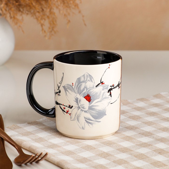 Кружка "Офисная", деколь весна, бело-коричневая, керамика, 0.35 л, микс
Кружка "Офисная", деколь весна, бело-коричневая, керамика, 0.35 л, микс