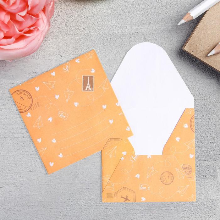 Конверт подарочный «Путешественнику», 10 × 10 см
Конверт подарочный «Путешественнику», 10 × 10 см