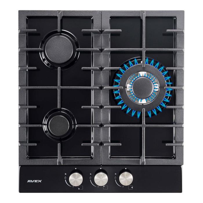 Варочная поверхность AVEX HS 4531 B, газовая, 3 конфорки, 43*48 см, WOK, чёрная
Варочная поверхность AVEX HS 4531 B, газовая, 3 конфорки, 43*48 см, WOK, чёрная