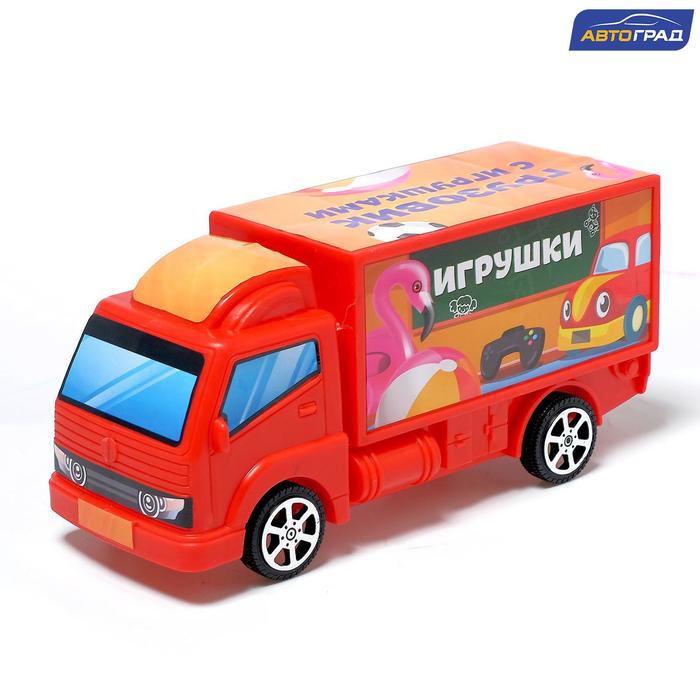 Грузовик инерционный «Игрушки»
Грузовик инерционный «Игрушки»