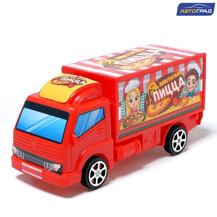 Грузовик инерционный «Пицца» 
Грузовик инерционный «Пицца»