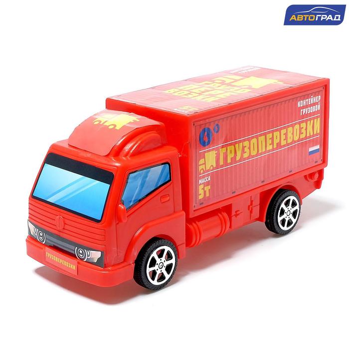 Грузовик инерционный «Грузоперевозки»
Грузовик инерционный «Грузоперевозки»