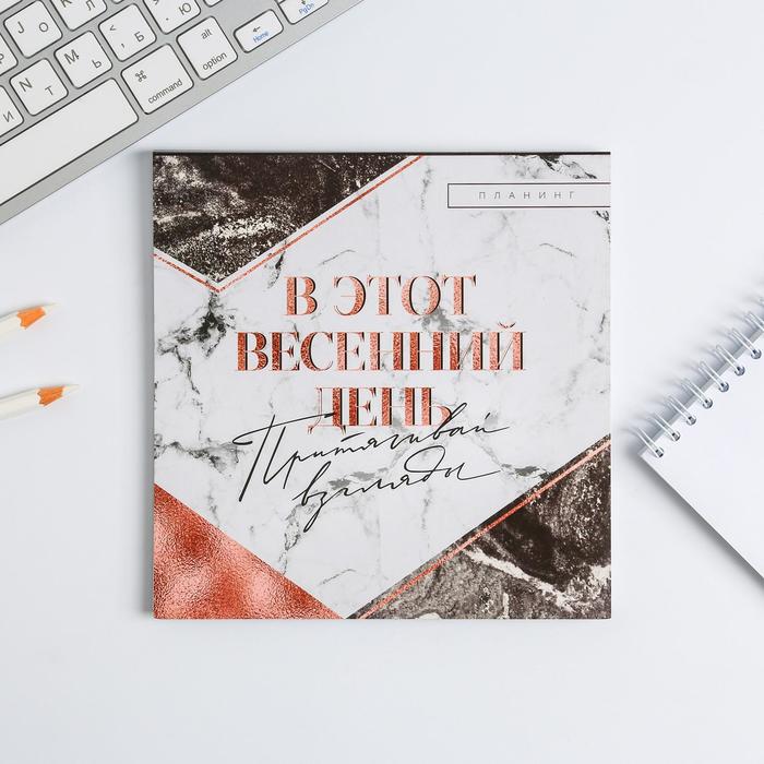 Планер квадратный "В этот весенний день"
Планер квадратный "В этот весенний день"