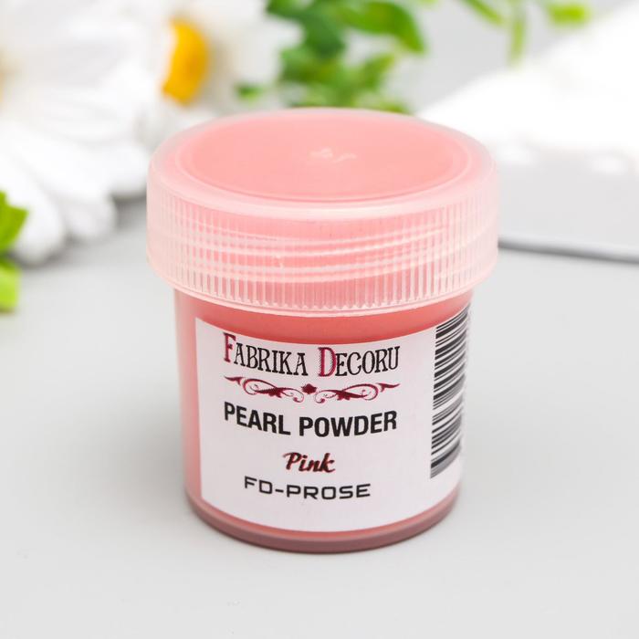 Перламутровая пудра "Fabrika Decoru" 20 мл, розовый
Перламутровая пудра "Fabrika Decoru" 20 мл, розовый