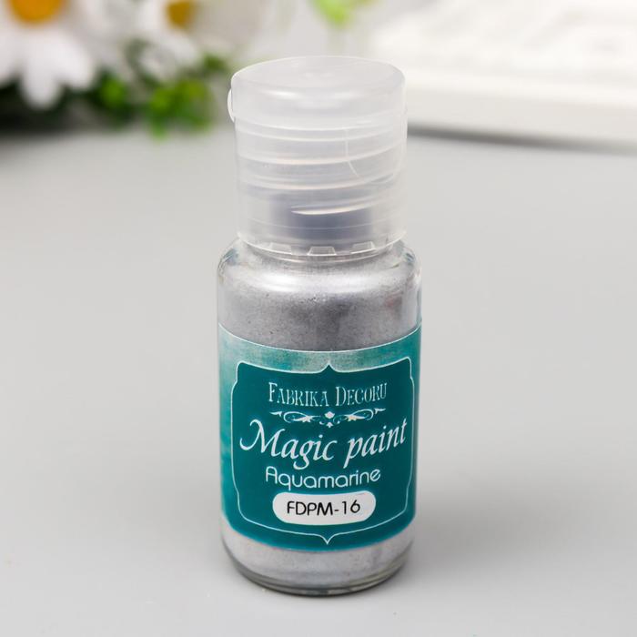 Сухая краска "Magic paint" 15 мл, аквамарин
Сухая краска "Magic paint" 15 мл, аквамарин