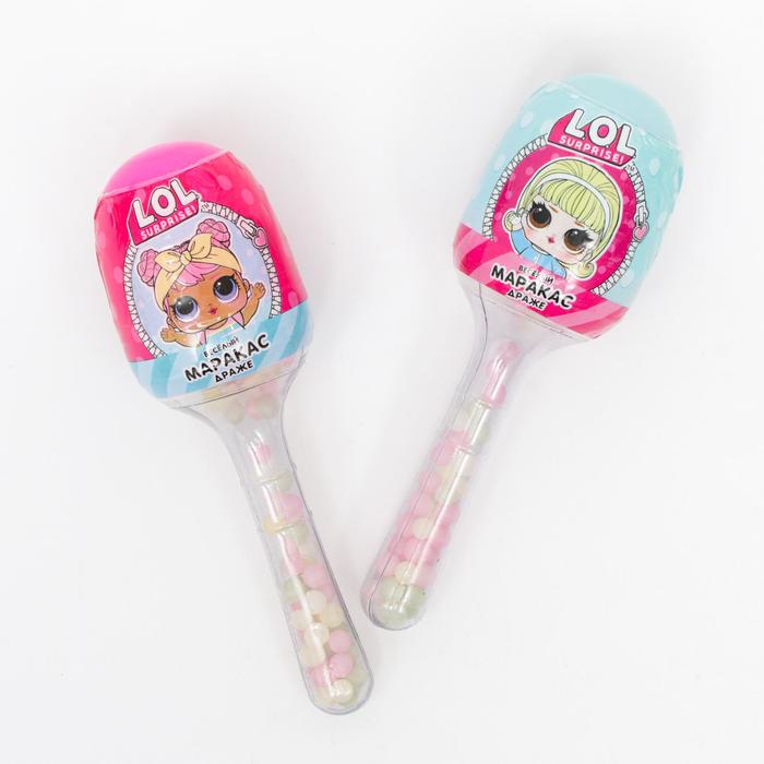 Драже L.O.L. «Маракас», 12 г
Драже L.O.L. «Маракас», 12 г