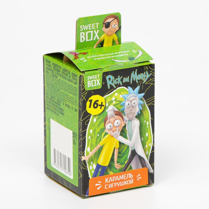 Карамель с игрушкой «Рик и Морти», в коробочке, 10 г
Карамель с игрушкой «Рик и Морти», в коробочке, 10 г