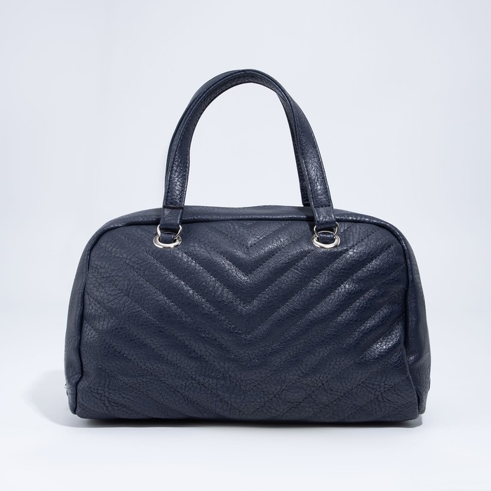 Сумка-саквояж на молнии, наружный карман, цвет синий
Сумка-саквояж на молнии, наружный карман, цвет синий