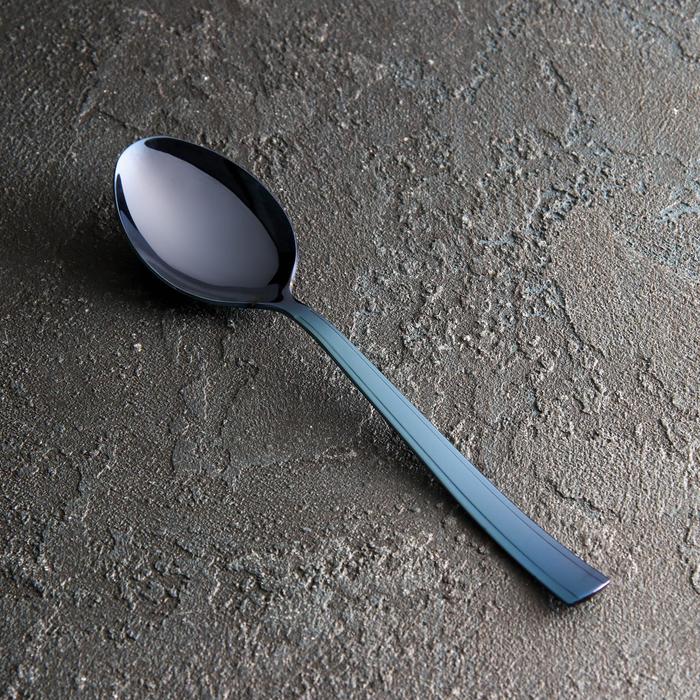 Ложка столовая «Торжество», цвет синий
Ложка столовая «Торжество», цвет синий