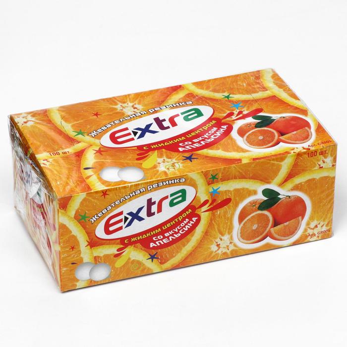 Жевательная резинка Extra со вкусом апельсина, 3.3 г
Жевательная резинка Extra со вкусом апельсина, 3.3 г