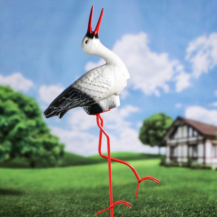 Садовая фигура "Аист с изогнутой шеей", 54 см
Садовая фигура "Аист с изогнутой шеей", 54 см