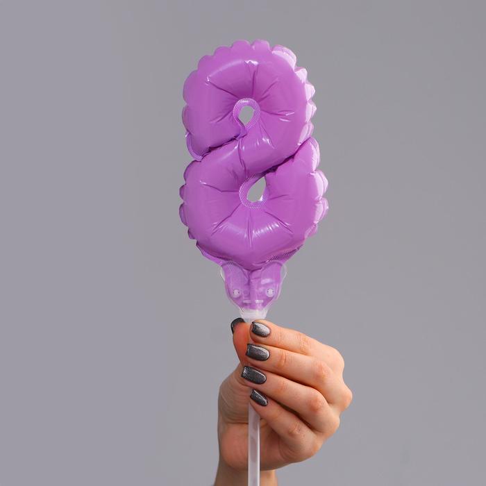 Шар-топпер 5" «Цифра 8», макарун, цвета МИКС
Шар-топпер 5" «Цифра 8», макарун, цвета МИКС