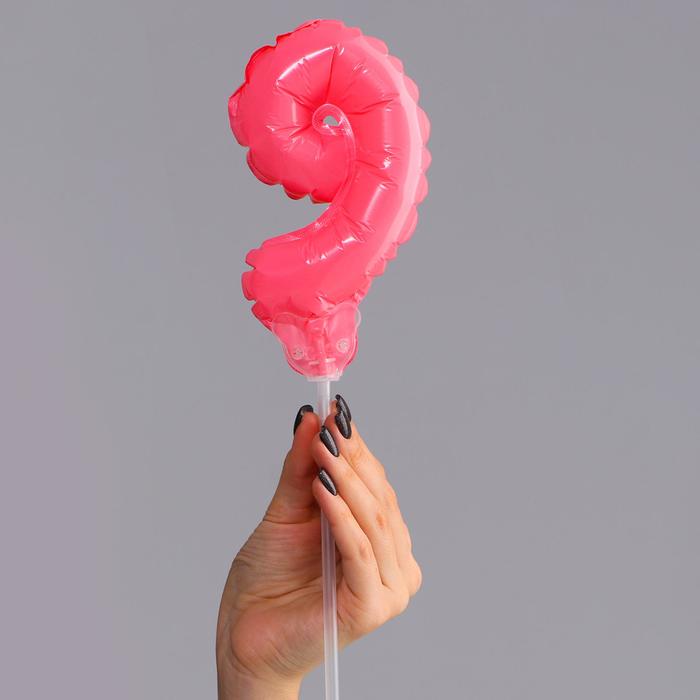 Шар-топпер 5" «Цифра 9», макарун, цвета МИКС
Шар-топпер 5" «Цифра 9», макарун, цвета МИКС