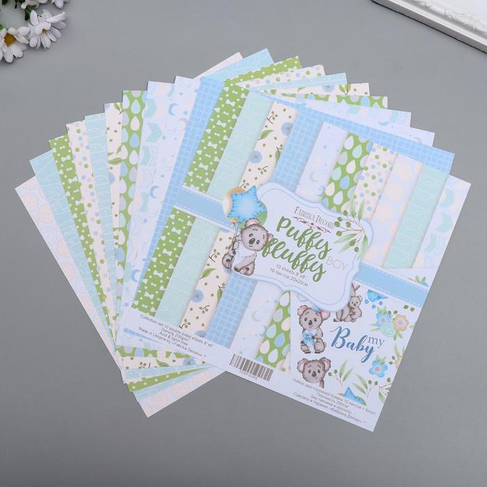 Набор бумаги для скрапбукинга "Puffy Fluffy Boy" 10 листов, 20х20 см
Набор бумаги для скрапбукинга "Puffy Fluffy Boy" 10 листов, 20х20 см