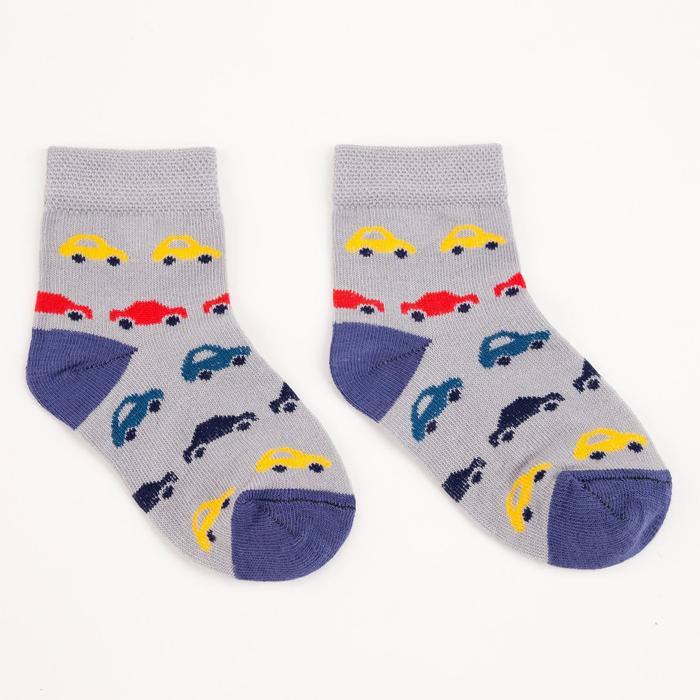 Носки детские, цвет серый рис.машинки, размер 14-16
Носки детские, цвет серый рис.машинки, размер 14-16
