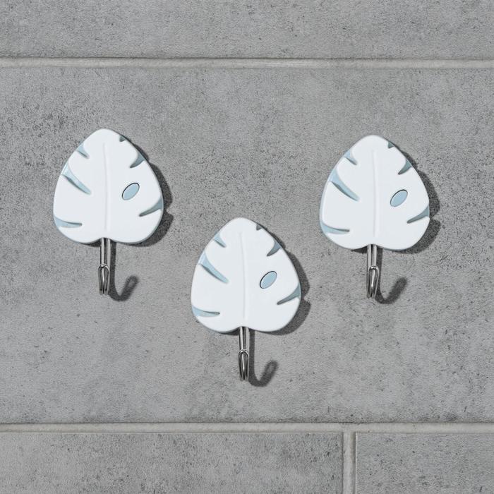 Набор крючков на липучке «Флора», 3 шт, цвет и дизайн МИКС
Набор крючков на липучке «Флора», 3 шт, цвет и дизайн МИКС