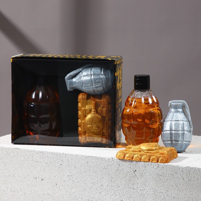 Набор "Крутому мужику" гель для душа граната 250 мл аромат мужского парфюма, мыло
Набор "Крутому мужику" гель для душа граната 250 мл аромат мужского парфюма, мыло