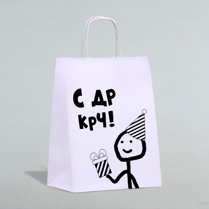 Пакет подарочный с приколами «С др короче!», 24 х 14 х 30 см
Пакет подарочный с приколами «С др короче!», 24 х 14 х 30 см