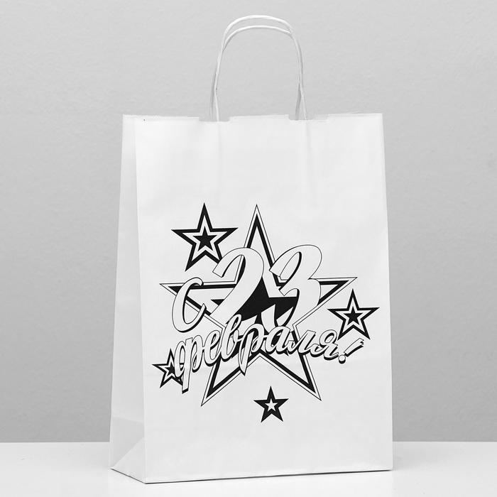 Пакет подарочный «23 февраля», 24 х 10,5 х 32 см
Пакет подарочный «23 февраля», 24 х 10,5 х 32 см