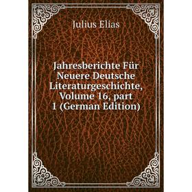 Книга Jahresberichte Für Neuere Deutsche Literaturgeschichte, Volume 16, part 1 (German Edition)
Книга Jahresberichte Für Neuere Deutsche Literaturgeschichte, Volume 16, part 1 (German Edition)