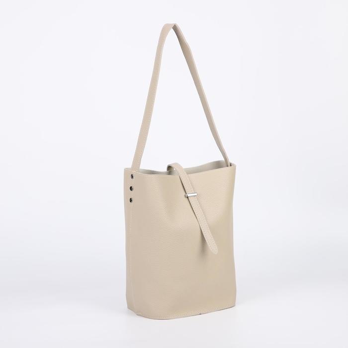 Сумка женская, отдел на клапане, цвет бежевый
Сумка женская, отдел на клапане, цвет бежевый