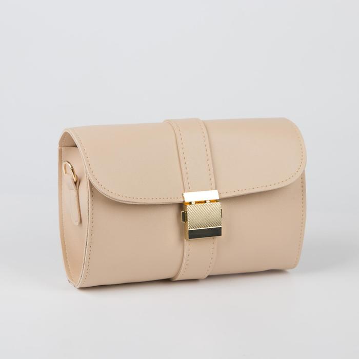 Сумка-мессенджер, отдел на клапане, длинный ремень, цвет бежевый
Сумка-мессенджер, отдел на клапане, длинный ремень, цвет бежевый