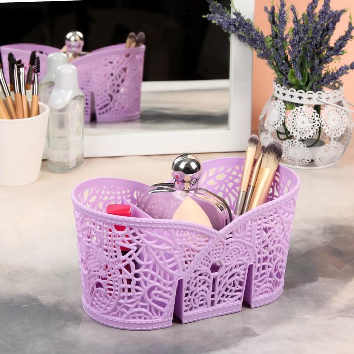 Контейнер для хранения маникюрных/косметических принадлежностей, 10,5 × 19,5 × 10 см, цвет МИКС
Контейнер для хранения маникюрных/косметических принадлежностей, 10,5 × 19,5 × 10 см, цвет МИКС