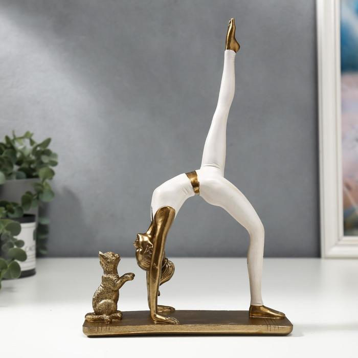 Сувенир полистоун "Девушка в позе перевернутого посоха, с кошкой" 27,5х17,5х6,5 см
Сувенир полистоун "Девушка в позе перевернутого посоха, с кошкой" 27,5х17,5х6,5 см