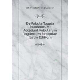 Книга De Fabula Togata Romanorum: Accedunt Fabularum Togatorum Reliquiae (Latin Edition)
Книга De Fabula Togata Romanorum: Accedunt Fabularum Togatorum Reliquiae (Latin Edition)
