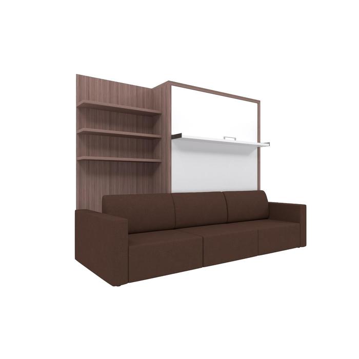 Комплект-трансформер с полкой Ника Кровать 1400х2000 + диван коричневый/ясень
Комплект-трансформер с полкой Ника Кровать 1400х2000 + диван коричневый/ясень