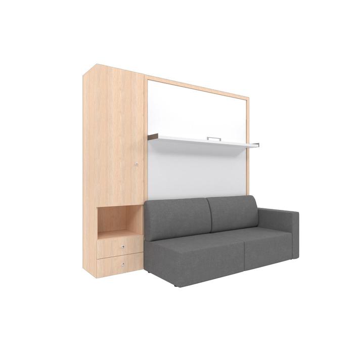 Комплект-трансформер со шкафом Ника Кровать 1400х2000 + диван серый/дуб
Комплект-трансформер со шкафом Ника Кровать 1400х2000 + диван серый/дуб