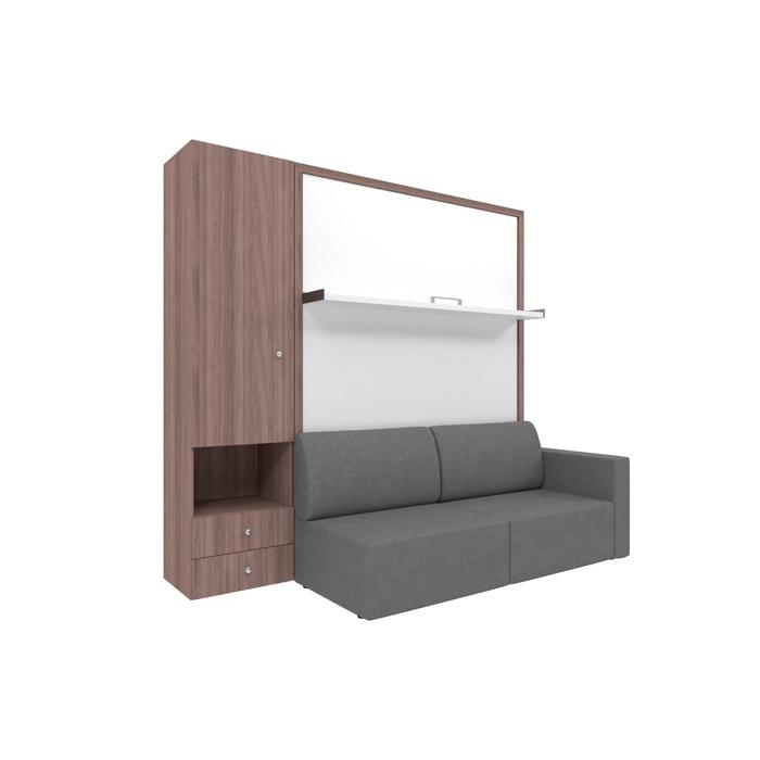 Комплект-трансформер со шкафом Ника Кровать 1600х2000 + диван серый/ясень
Комплект-трансформер со шкафом Ника Кровать 1600х2000 + диван серый/ясень