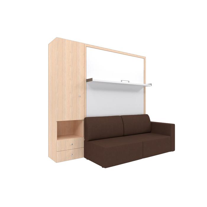 Комплект-трансформер со шкафом Ника Кровать 1600х2000 + диван коричневый/дуб
Комплект-трансформер со шкафом Ника Кровать 1600х2000 + диван коричневый/дуб