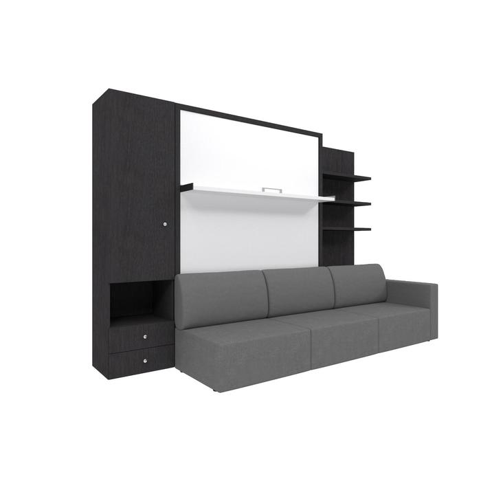 Комплект-трансформер со шкафом и полками Ника Кровать 1400х2000 + диван серый/венге
Комплект-трансформер со шкафом и полками Ника Кровать 1400х2000 + диван серый/венге