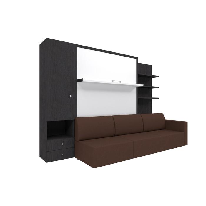 Комплект-трансформер со шкафом и полками Ника Кровать 1600х2000+диван коричневый/венге
Комплект-трансформер со шкафом и полками Ника Кровать 1600х2000+диван коричневый/венге