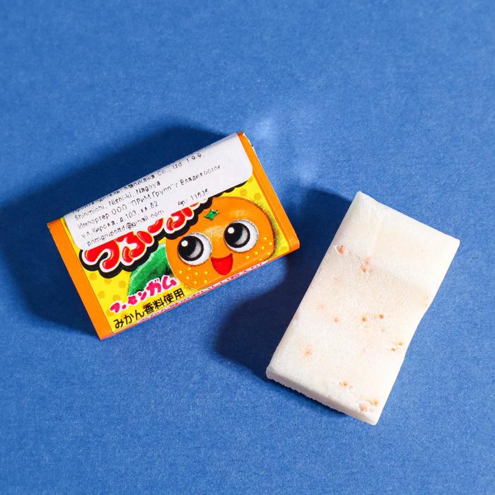 Жевательная резинка Marukawa со вкусом мандарина, 5,5 г
Жевательная резинка Marukawa со вкусом мандарина, 5,5 г
