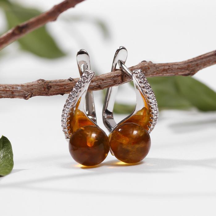 Серьги посеребрение шар №8 "Янтарь" половинки, цвет коричневый
Серьги посеребрение шар №8 "Янтарь" половинки, цвет коричневый