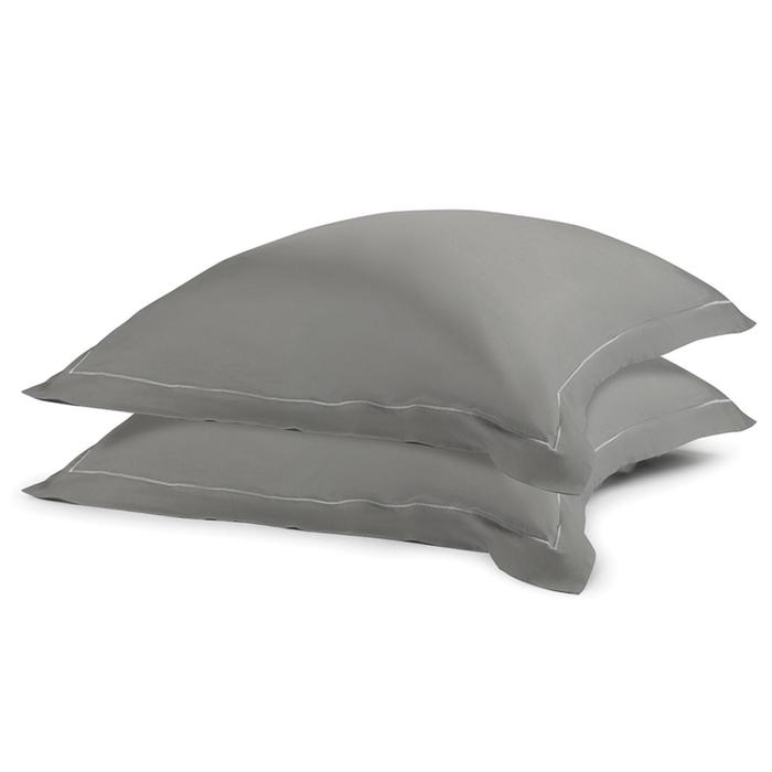 Набор наволочек из египетского хлопка Essential, размер 70х70 см, серый, 2 шт в наборе 
Набор наволочек из египетского хлопка Essential, размер 70х70 см, серый, 2 шт в наборе