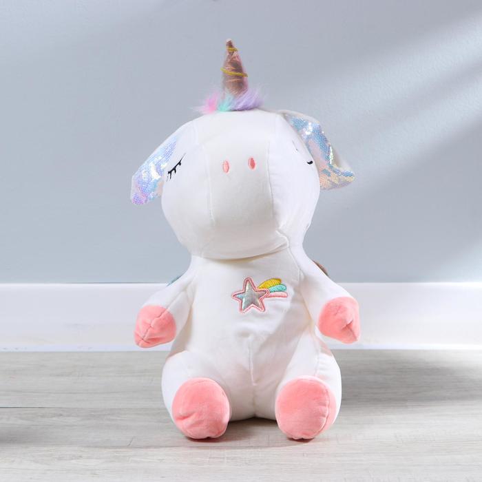 Мягкая игрушка «Единорог», поднимаются ушки, цвета МИКС
Мягкая игрушка «Единорог», поднимаются ушки, цвета МИКС