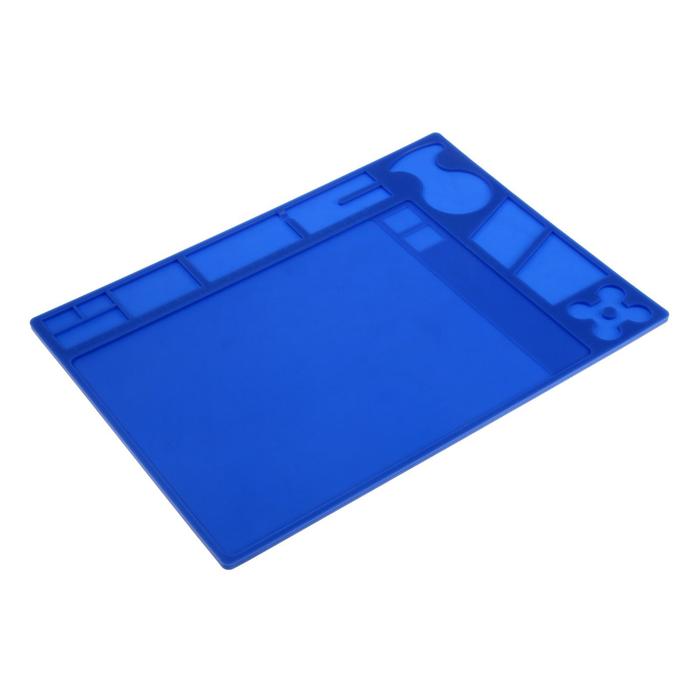 Антистатический силиконовый коврик Yihua 154420, 360х260 мм, горячий воздух 300°С
Антистатический силиконовый коврик Yihua 154420, 360х260 мм, горячий воздух 300°С