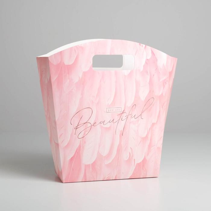 Пакет подарочный Beautiful, 26 × 28 × 8 см
Пакет подарочный Beautiful, 26 × 28 × 8 см