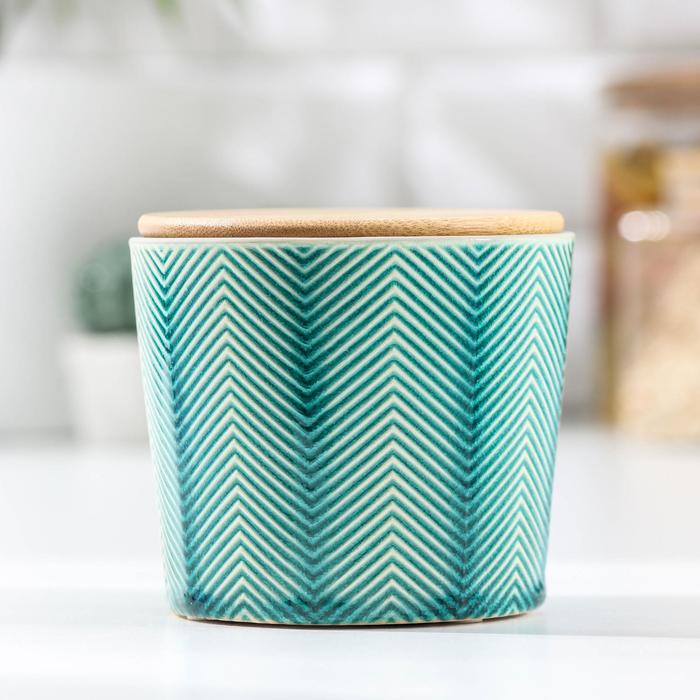 Банка для сыпучих продуктов «Этника», 400 мл, 10×9,5 см, цвет зелёный
Банка для сыпучих продуктов «Этника», 400 мл, 10×9,5 см, цвет зелёный