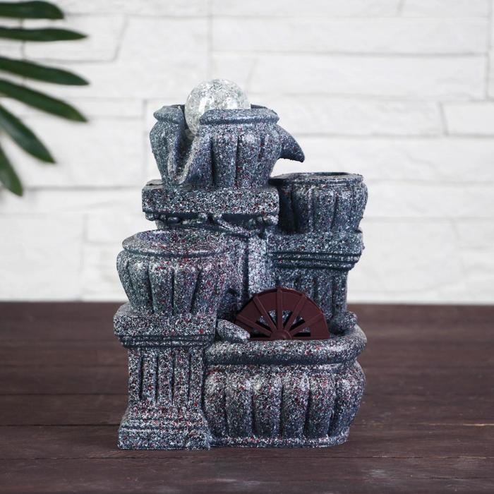 Фонтан "Холодный стиль" 14х20 см (с подсветкой)
Фонтан "Холодный стиль" 14х20 см (с подсветкой)