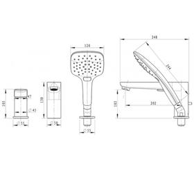 Смеситель для ванны BRAVAT Iguassu F5173218CP-1-RUS, встраиваемый, на 5 отверстий, хром
Смеситель для ванны BRAVAT Iguassu F5173218CP-1-RUS, встраиваемый, на 5 отверстий, хром