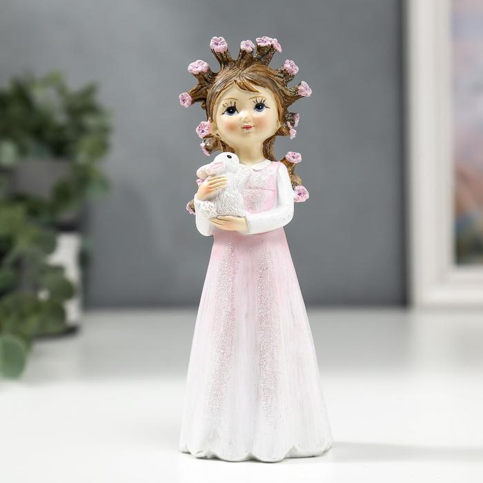 Сувенир полистоун "Малышка с цветами в волосах, с зайчиком" 15,5х6х6,5 см
Сувенир полистоун "Малышка с цветами в волосах, с зайчиком" 15,5х6х6,5 см