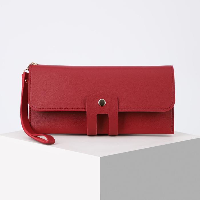 Кошелёк женский, отдел на клапане, цвет бордовый
Кошелёк женский, отдел на клапане, цвет бордовый