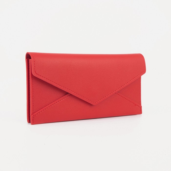 Кошелёк на кнопке, цвет красный
Кошелёк на кнопке, цвет красный